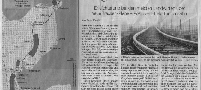 Neue Trassen-Pläne Fehmarnbeltquerung – Feb. 2017